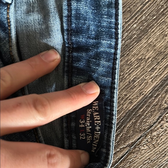 Blue Denim men’s  Jeans - Picture 2 of 4